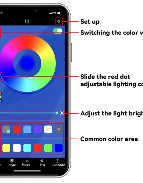 Load image into Gallery viewer, Car Underbody Light Decorative Lamp Neon LED RGB Car Underglow Bottom Light Remote/App Control Flexible Waterproof LED Strip
